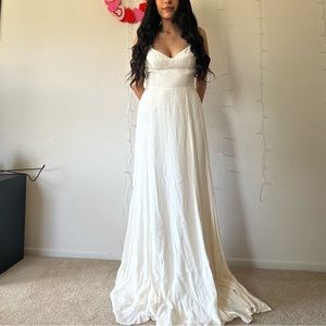 Reformation wedding dress